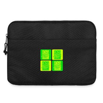 Design rétro d’astronomie - Sacoche pour ordinateur portable 15 pouces - noir - Devant