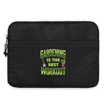 Garden FItness Workout - Best Gym Work - Laptop bag 15" - black - Front