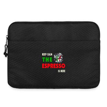 Espresso Italie / Café Design - Sacoche pour ordinateur portable 15 pouces - noir - Devant