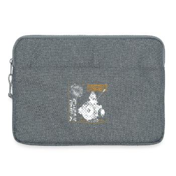 Loophole in Spacetime - Laptoptasche 15" - Grau meliert - Vorne