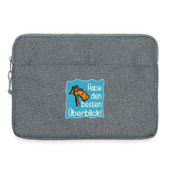 GIRAFFE PROJEKT AUFGABEN - Laptoptasche 15" - Grau meliert - Vorne