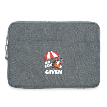 Cooler Fuchs - Laptoptasche 15" - Grau meliert - Vorne
