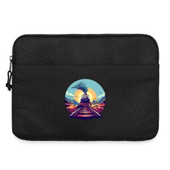Railway Portrait - Laptop bag 15" - black - Front