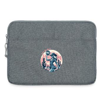 Let's Go Girls Western Country Disco Bachelorette - Laptoptasche 15" - Grau meliert - Vorne