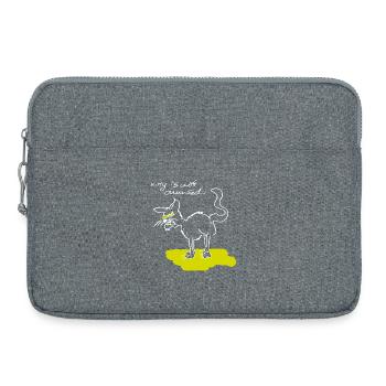 Kitty 2 - Laptoptasche 15" - Grau meliert - Vorne
