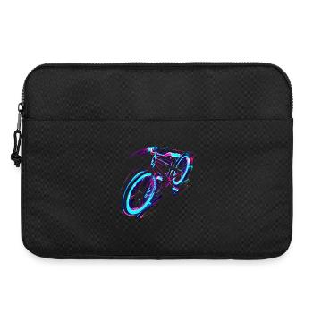 Fahrrad Vaporwave - Laptoptasche 15" - Schwarz - Vorne