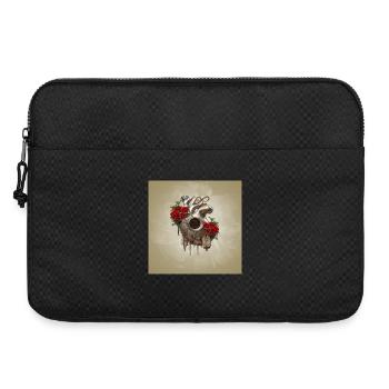 Steampunk Passion, das mechanische Herz der Liebe. - Laptoptasche 15" - Schwarz - Vorne