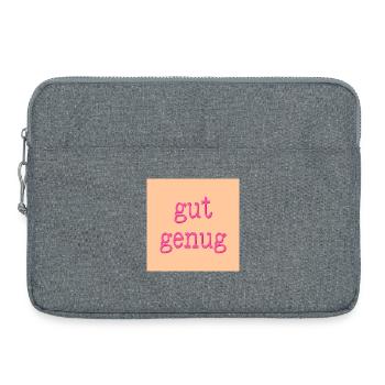 nervensystem gut genug - Laptoptasche 15" - Grau meliert - Vorne