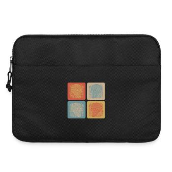 Skull – Mexico Design - Laptop bag 15" - black - Front