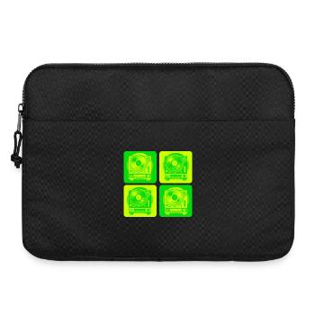 Turntable Style - Laptop bag 15" - black - Front