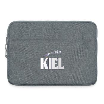 Kiel Möwe & Moin Design - Laptoptasche 15" - Grau meliert - Vorne