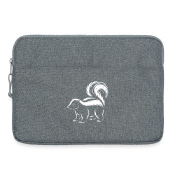 Moufette fière - Sacoche pour ordinateur portable 15 pouces - gris chiné - Devant
