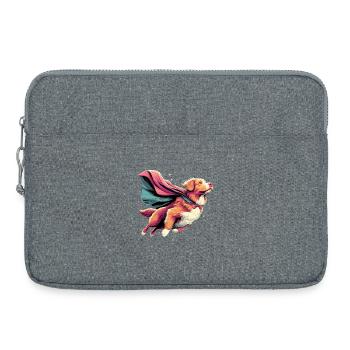 Super Hund Nova Scotia Duck Tolling Retriever - Laptoptasche 15" - Grau meliert - Vorne