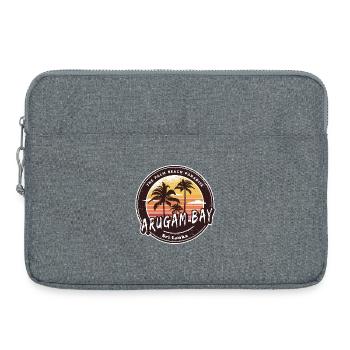 Arugam Bay Sri Lanka Strand Design - Laptoptasche 15" - Grau meliert - Vorne