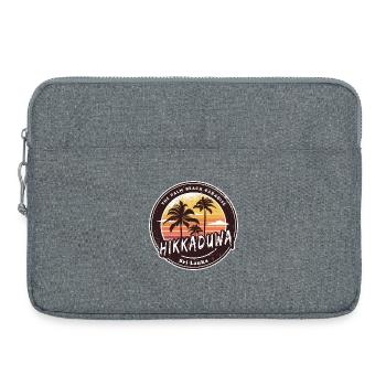 Hikkaduwa Beach Sri Lanka Palmen Design - Laptoptasche 15" - Grau meliert - Vorne