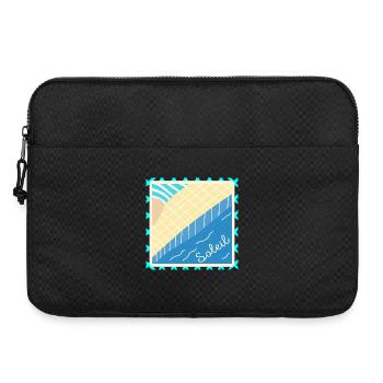 PISCINE VACANCES D’ÉTÉ SOLEIL - Sacoche pour ordinateur portable 15 pouces - noir - Devant