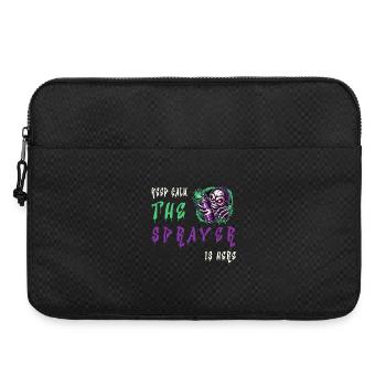 Keep Calm – The Sprayer - Laptoptasche 15" - Schwarz - Vorne
