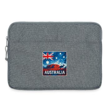 Australia Outback Design - Laptop bag 15" - heather grey - Front