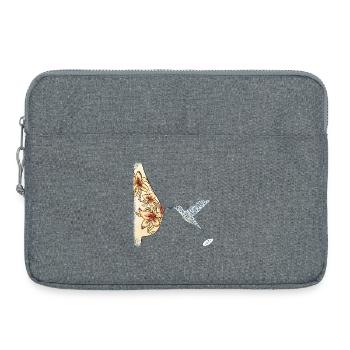 hummingbird - Laptop bag 15" - heather grey - Front