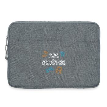 ABC Shooter School Débutants Satchel Élèves 1ère Année - Sacoche pour ordinateur portable 15 pouces - gris chiné - Devant