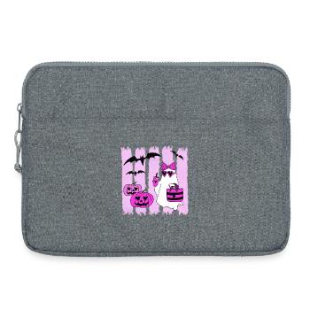 Fashion Ghost - Laptop bag 15" - heather grey - Front