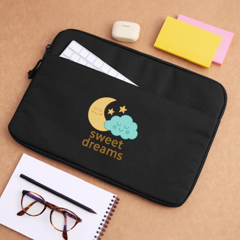 Conception d’oreiller céleste de nuit Sacoche pour ordinateur portable 15 pouces