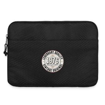 Vintage 1976 Emblem Design - Laptoptasche 15" - Schwarz - Vorne