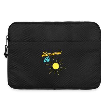 Here comes the sun - Laptop bag 15" - black - Front
