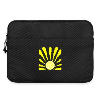 ZITRONE SOMMER SONNE - Laptoptasche 15" - Schwarz - Vorne