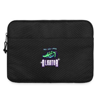 See You Later Aligator - Laptop bag 15" - black - Front