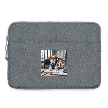 Professional Cosplay Dogs - Laptop bag 15" - heather grey - Front