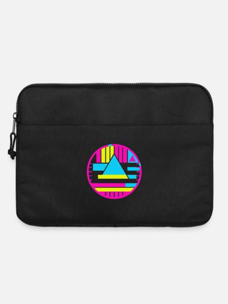 Testzeichen New Wave - Laptoptasche 15" - Schwarz