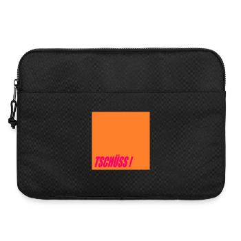 ABSCHIEDSSPRÜCHE TSCHÜSS - Laptoptasche 15" - Schwarz - Vorne