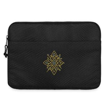 Collection Avi – Emblème de la géométrie d’élite - Sacoche pour ordinateur portable 15 pouces - noir - Devant