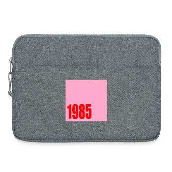 ANNÉE DE NAISSANCE 1985 ANNIVERSAIRE - Sacoche pour ordinateur portable 15 pouces - gris chiné - Devant