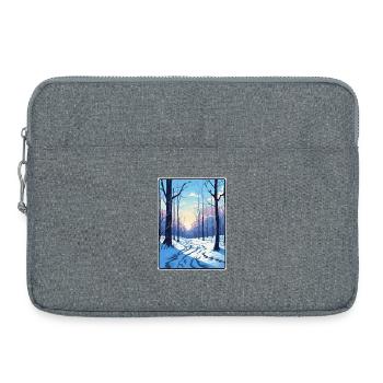 Vienna Woods Austria Reiseplakat Cityscape WPA - Laptoptasche 15" - Grau meliert - Vorne
