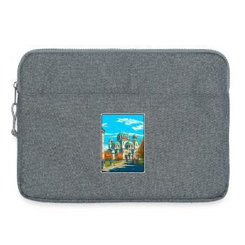 Sofia Bulgarien Vintage-Reiseplakat Cityscape WPA - Laptoptasche 15" - Grau meliert - Vorne