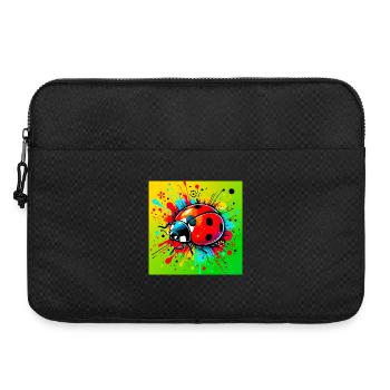 Marienkäfer - Laptoptasche 15" - Schwarz - Vorne