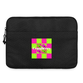 Beere & Farbenspiel Funkelndes Muster - Laptoptasche 15" - Schwarz - Vorne