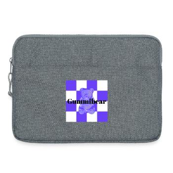 Gummy Bear Cozy Cuddle Trend Design - Laptop bag 15" - heather grey - Front