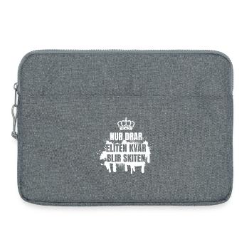 Class shirts Nur dragging the elite will be the - Laptop bag 15" - heather grey - Front