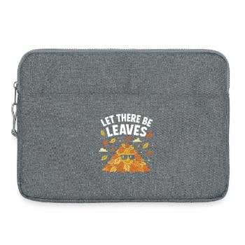 Herbstlaub Herbstlaub Herbstlaub Herbstlaub - Laptoptasche 15" - Grau meliert - Vorne