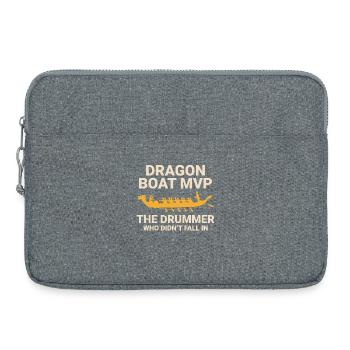 Dragon Boat Racing Champion  - Laptop bag 15" - heather grey - Front