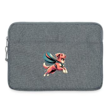 Super Hund Nova Scotia Duck Tolling Retriever - Laptoptasche 15" - Grau meliert - Vorne