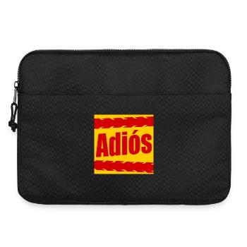 Goodbye cyclist - Laptop bag 15" - black - Front