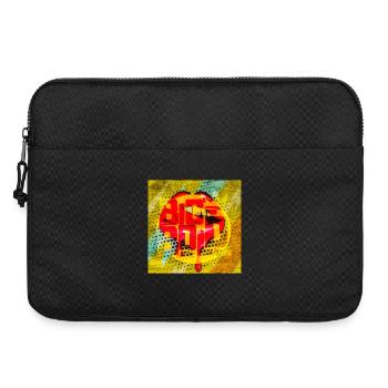 Graffiti Pop Art Sucette - Sacoche pour ordinateur portable 15 pouces - noir - Devant