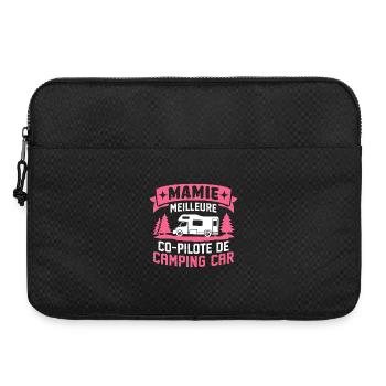 Mamie Meilleure Co-pilote de Camping-Car - Sacoche pour ordinateur portable 15 pouces - noir - Devant