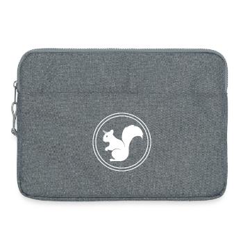 Écureuil – créature mythique, jeux de mots et conte de fées amusant - Sacoche pour ordinateur portable 15 pouces - gris chiné - Devant