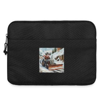 Chasse-neige - Sacoche pour ordinateur portable 15 pouces - noir - Devant