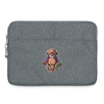 Genie in the bottle - Sacoche pour ordinateur portable 15 pouces - gris chiné - Devant